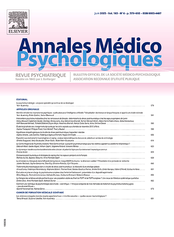 Annales Médico-psychologiques